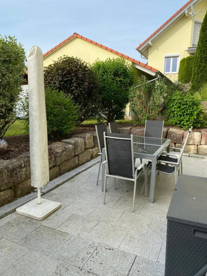 Ferienwohnung Messmer Mit Terrasse Heiligenberg Exterior foto