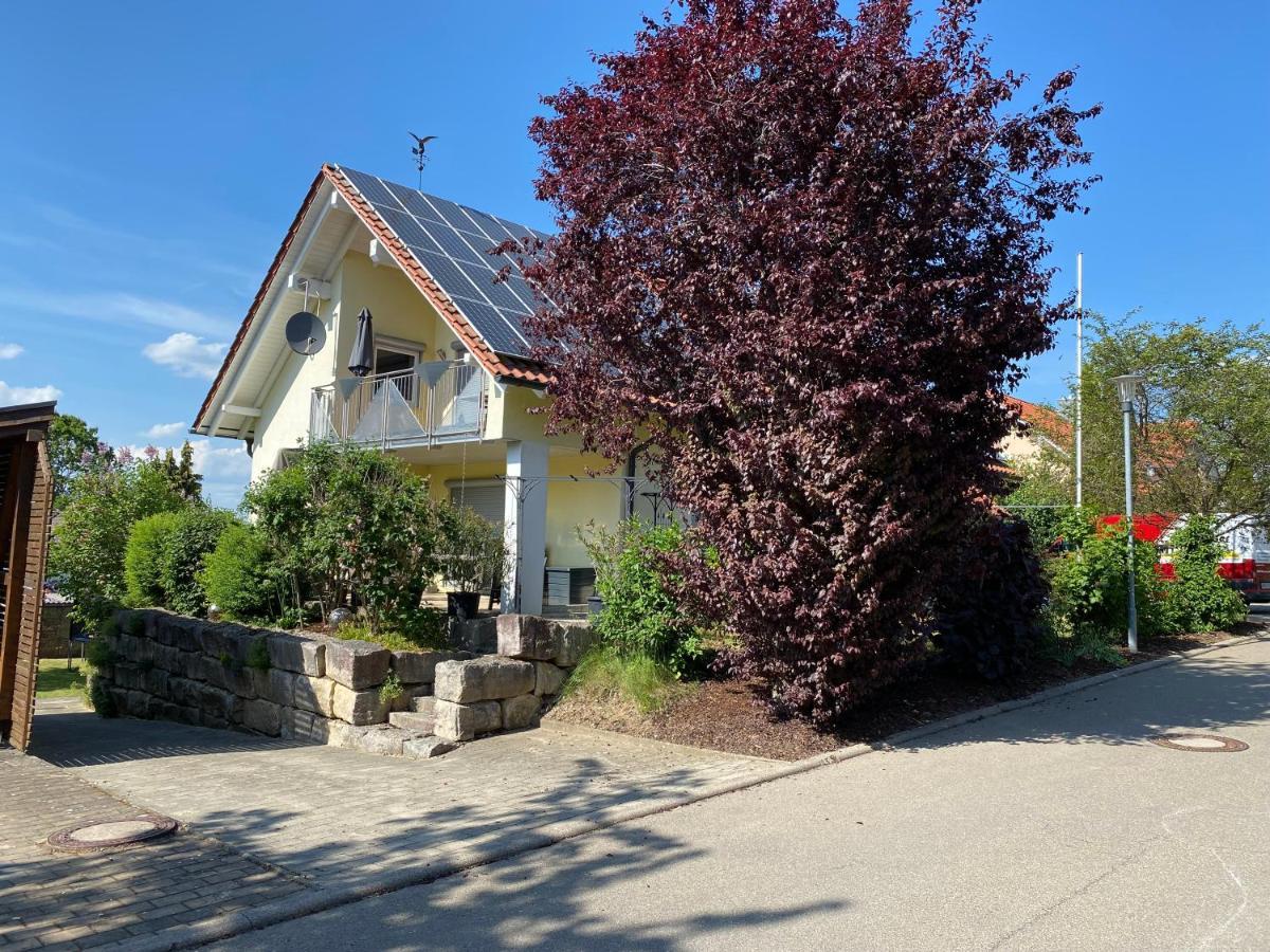 Ferienwohnung Messmer Mit Terrasse Heiligenberg Exterior foto